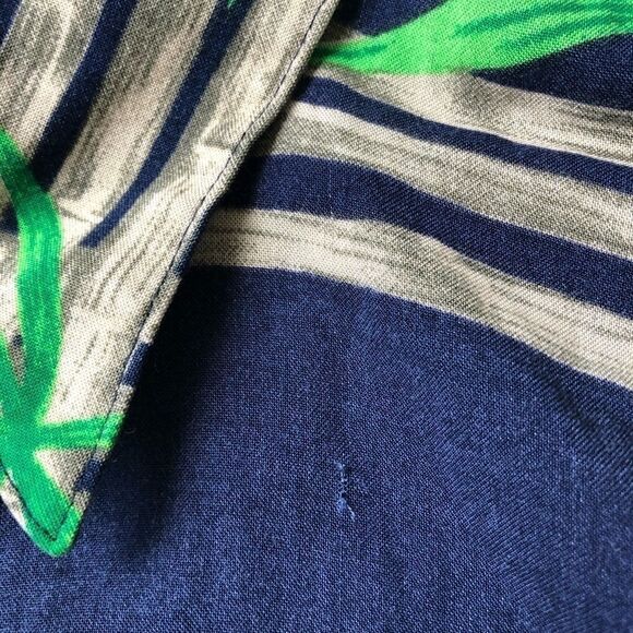 Puritan size medium tropical button down shirt - Picture 5 of 5